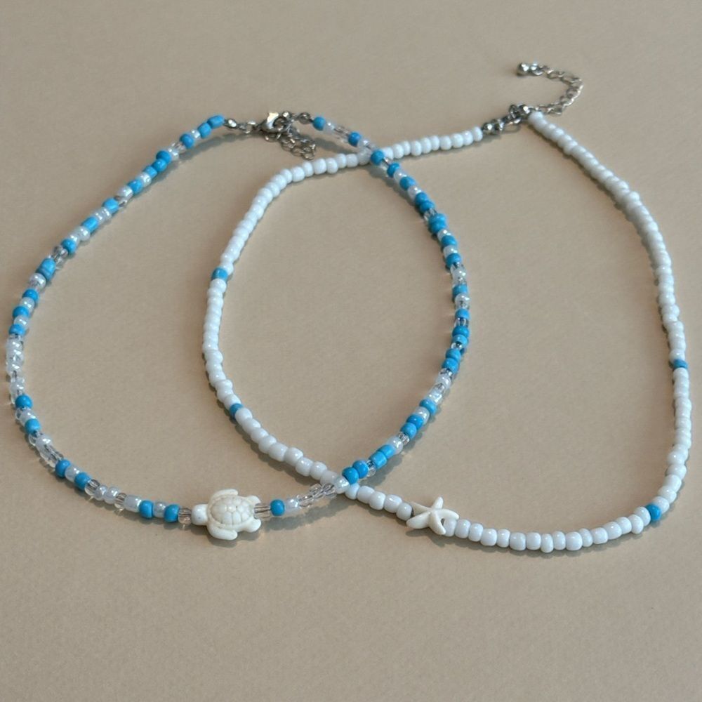 Beaded Necklace Set N1350 - Picture 2 of 4